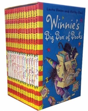 Winnie's Big Box Of 16 Books (Winnie the Witch) Collection Set by Laura Owen