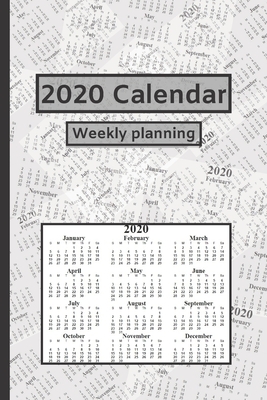 2020 Calendar: Weekly planning by CICI Calendar, Cinia Cada, Nini N