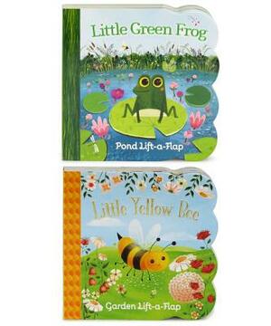 Yellow Bee and Green Frog 2 Pack by Ginger Swift