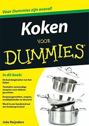 Koken voor dummies by Joke Reijnders