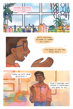 Guest Comic: Lovely Portraits by Alice Oseman, Loan Navet