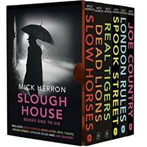 Slough House Thriller Series Books 1 - 6 Collection Box Set by Mick Herron (Slow Horses, Dead Lions, Real Tigers, Spook Street, London Rules & Joe Country) by Mick Herron