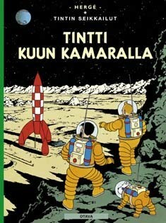 Tintti kuun kamaralla by Hergé