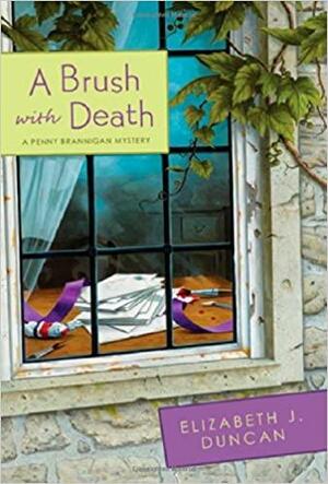 A Brush with Death by Elizabeth J. Duncan