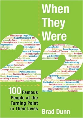 When They Were 22: 100 Famous People at the Turning Point in Their Lives by Brad Dunn