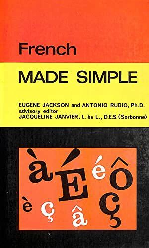 French Made Simple by Eugene Jackson, Antonio Rubio