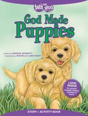 God Made Puppies Story + Activity Book by Marian Bennett