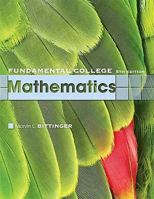 Fundamental College Mathematics by Marvin Bittinger