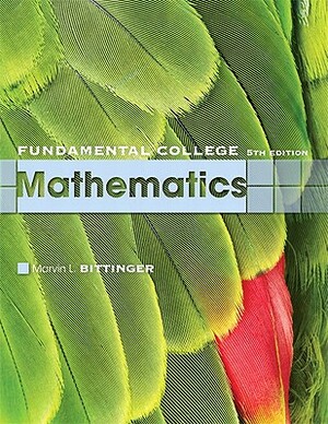 Fundamental College Mathematics by Marvin Bittinger