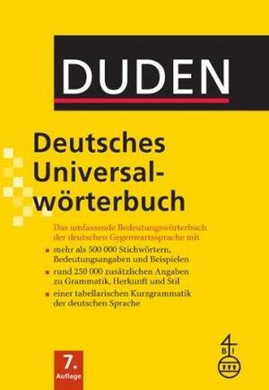 Duden Deutsches Universalwörterbuch by Dudenredaktion
