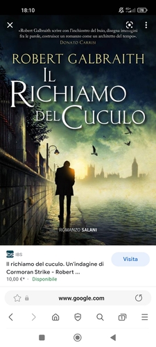 Il richiamo del cuculo by Robert Galbraith