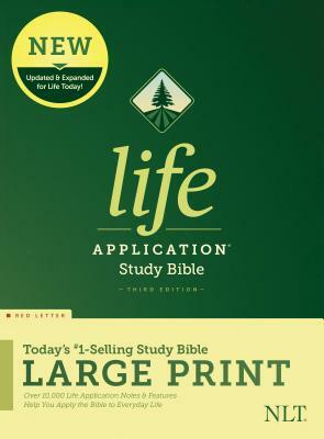 NLT Life Application Study Bible, Third Edition, Large Print (Red Letter, Hardcover) by 