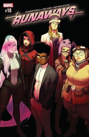 Runaways (2017-) #18 by Kris Anka, Rainbow Rowell