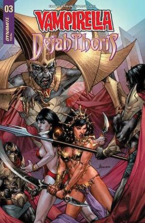 Vampirella/Dejah Thoris #3 by Ediano Silva, Erik Burnham