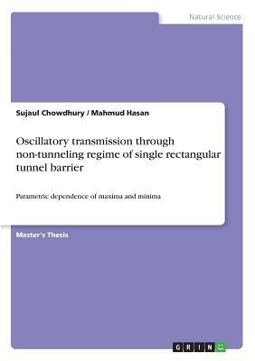 Oscillatory transmission through non-tunneling regime of single rectangular tunnel barrier: Parametric dependence of maxima and minima by Mahmud Hasan, Sujaul Chowdhury