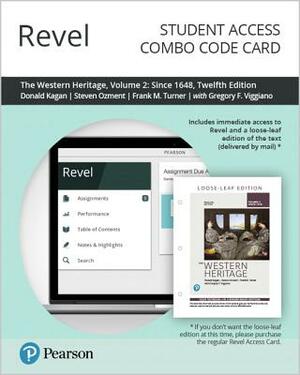 Revel for the Western Heritage, Volume 2 -- Combo Access Card by Steven Ozment, Donald Kagan, Frank Turner