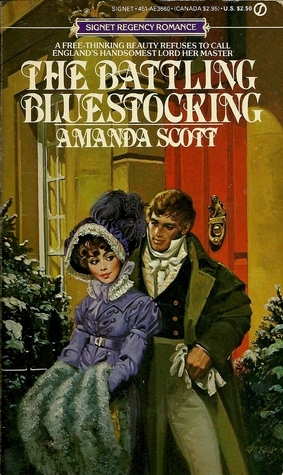 The Battling Bluestocking by Amanda Scott