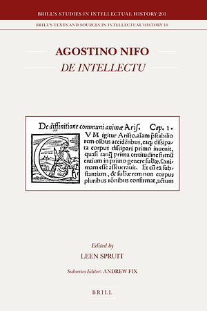 Agostino Nifo de Intellectu by Leen Spruit
