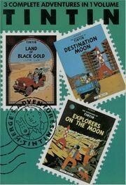 The Adventures of Tintin, Vol. 5: Land of Black Gold / Destination Moon / Explorers on the Moon by Leslie Lonsdale-Cooper, Hergé, Michael Turner