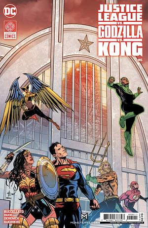 Justice League vs. Godzilla vs. Kong #5 by Christian Duce, Brian Buccellato