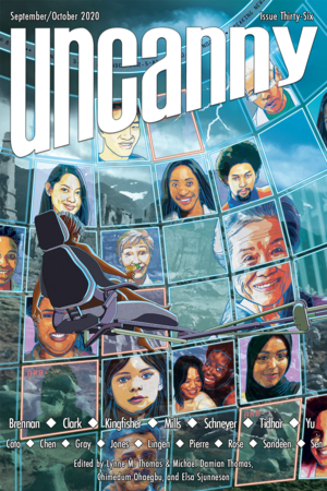 Uncanny Magazine Issue 36: September/October 2020 by Chimedum Ohaegbu, Elsa Sjunneson, Michael Damian Thomas, Lynne M. Thomas
