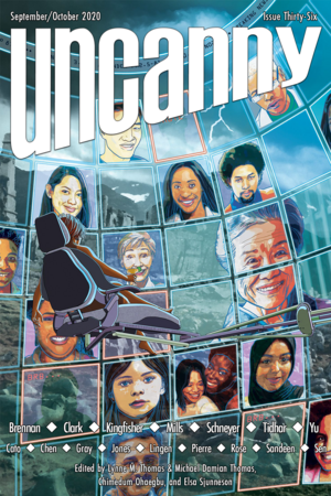 Uncanny Magazine Issue 36: September/October 2020 by Lynne M. Thomas, Chimedum Ohaegbu, Michael Damian Thomas, Elsa Sjunneson