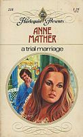 A Trial Marriage by Anne Mather
