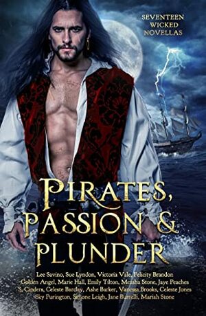 Pirates, Passion and Plunder by Sky Purington, Marie Hall, Ashe Barker, Lee Savino, Jane Burrelli, Celeste Barclay, Celeste Jones, Felicity Brandon, Victoria Vale, Emily Tilton, Simone Leigh, Golden Angel, Mariah Stone, Vanessa Brooks, Measha Stone, Sue Lyndon, Jaye Peaches, S. Cinders