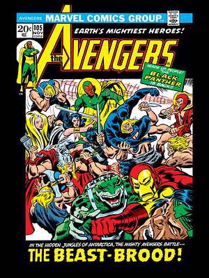 Avengers (1963) #105 by Steve Englehart