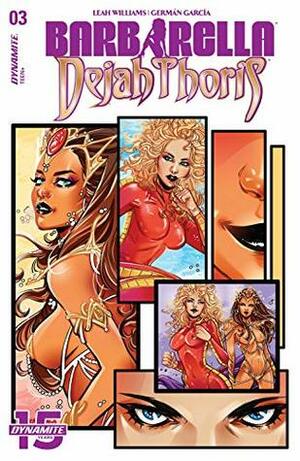 Barbarella/Dejah Thoris #3 by Leah Williams, German Garcia