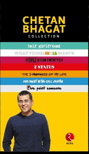 2 States / Revolution 2020 / Five Point Someone / The 3 Mistakes of My Life / One Night @ The Call Centre by Chetan Bhagat