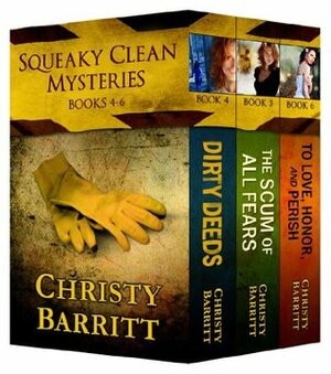 Squeaky Clean Mysteries, #4-6 by Christy Barritt