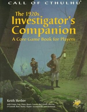 The 1920s Investigator's Companion: A Core Game Book for Players by Keith Herber