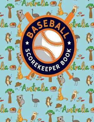 Baseball Scorekeeper Book by Rogue Plus Publishing