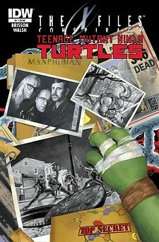 The X-Files: Conspiracy Teenage Mutant Ninja Turtles by Ed Brisson, Michael Walsh