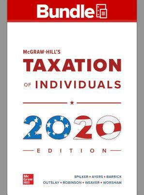 Gen Combo McGraw-Hills Taxation Individuals Busniness Entities 2017; Taxact CD by Brian C. Spilker