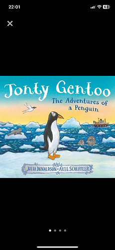 Jonty Gentoo - the Adventures of a Penguin by Julia Donaldson