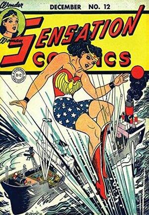 Sensation Comics (1942-1952) #12 by Bill Finger, Ted Udall, William Moulton Marston, Evelyn Gaines