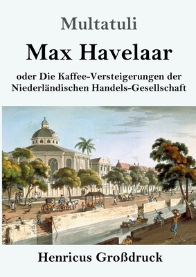 Max Havelaar (Großdruck): oder Die Kaffee-Versteigerungen der Niederländischen Handels-Gesellschaft by Multatuli