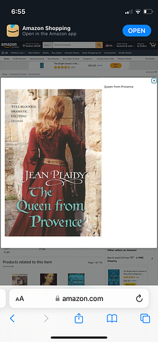 The Queen from Provence by Jean Plaidy