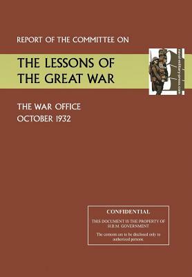 Report of the Committee on the Lessons of the Great War by 