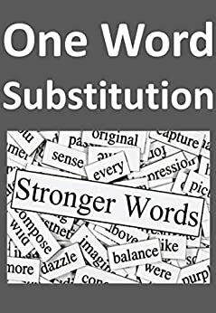 One Word Substitution by Neeraj Kumar