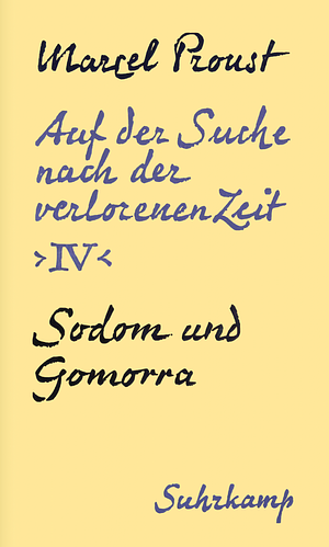 Sodom und Gomorra by Marcel Proust