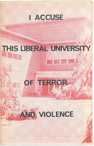I Accuse This Liberal University of Terror and Violence by Fredy Perlman