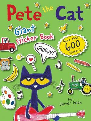 Pete the Cat Giant Sticker Book by James Dean, Kimberly Dean