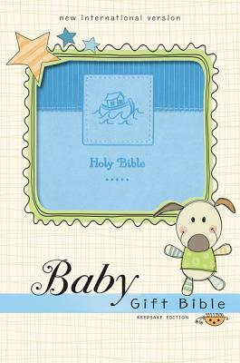 Niv, Baby Gift Bible, Holy Bible, Leathersoft, Blue, Red Letter, Comfort Print: Keepsake Edition by The Zondervan Corporation
