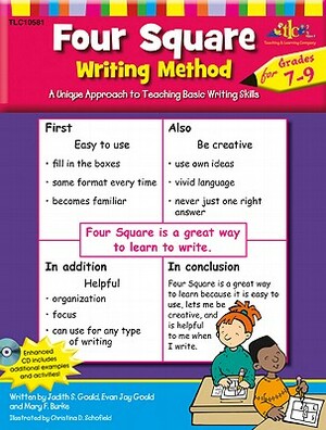 Four Square: Writing Method Grades 7-9 W/Enhanced CD: A Unique Approach to Teaching Basic Writing Skills by Mary F. Burke, Evan Jay Gould, Judith S. Gould