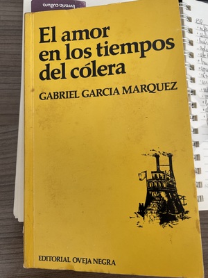 El amor en los tiempos del cólera by Gabriel García Márquez