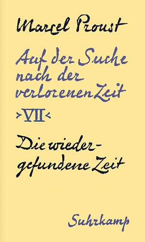 Die wiedergefundene Zeit by Marcel Proust