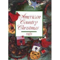 American Country Christmas, 1989 by Leisure Arts, Oxmoor House